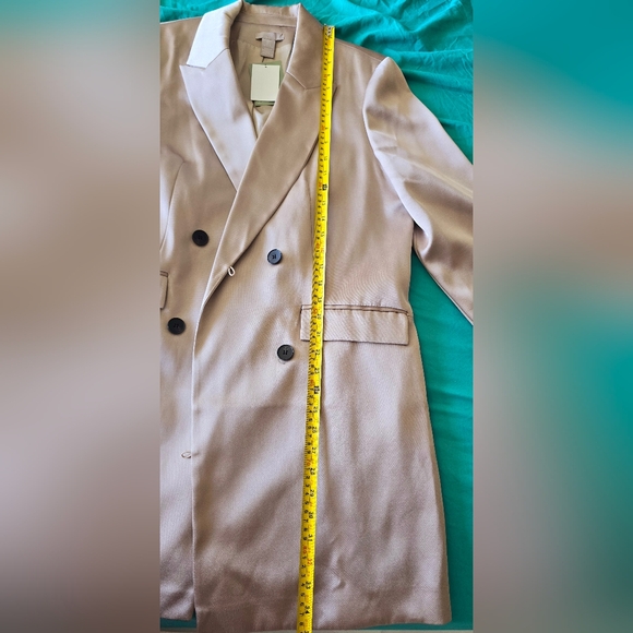 Satin Blazer Dress - Picture 8 of 9